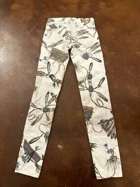 Ralph Lauren Sport Southwestern Native Stretch Jeans Woman’s Size 25
